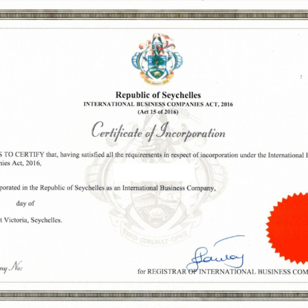 Certificate of Incorporation